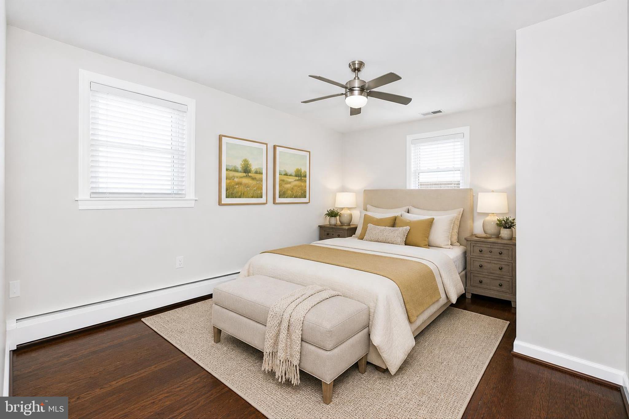 17 East 13th Street Frederick, MD 21701 - Photo 18 of 53 a bedroom with a bed and a window