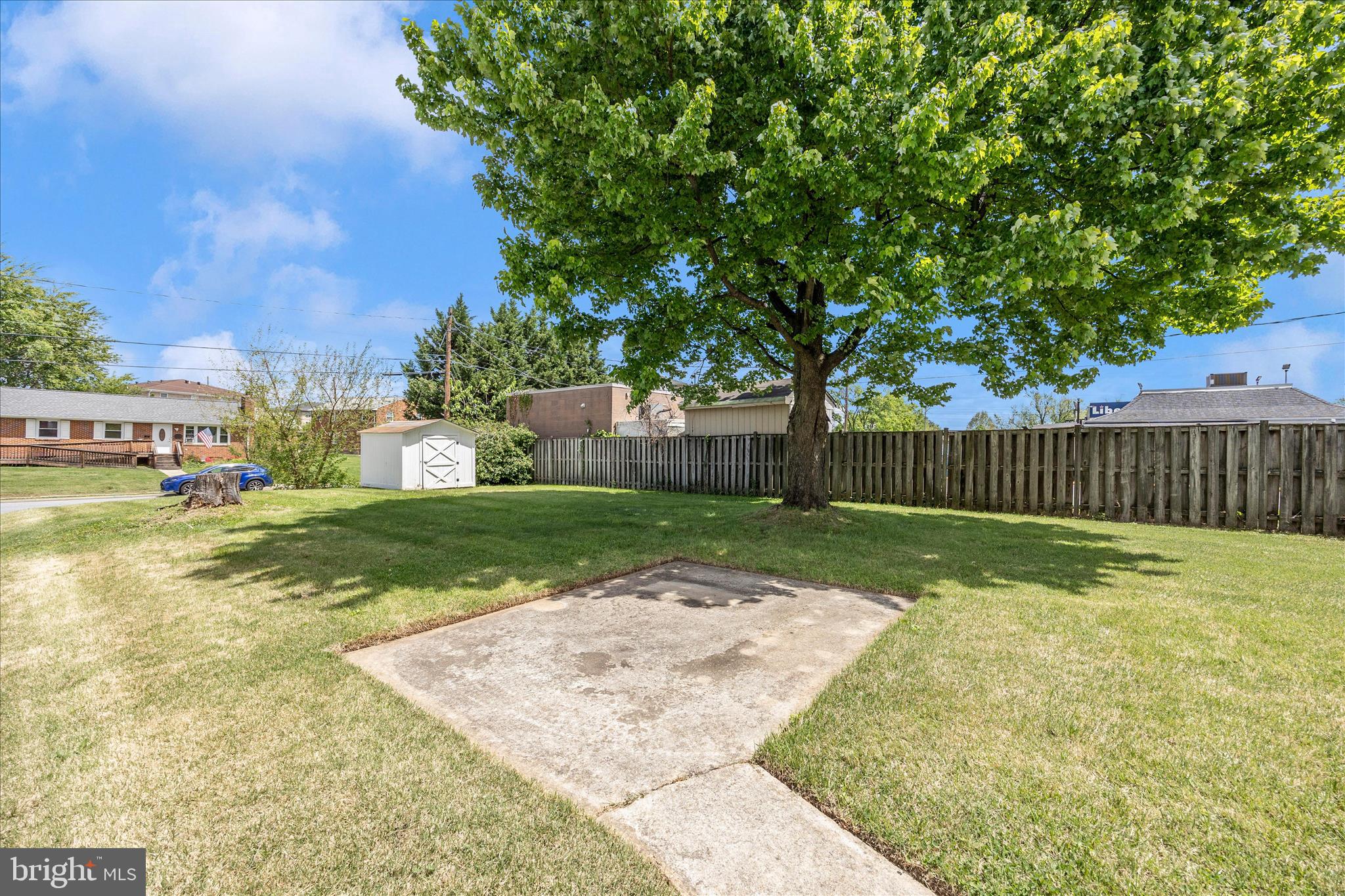 17 East 13th Street Frederick, MD 21701 - Photo 45 of 53 a view of backyard with wooden fence