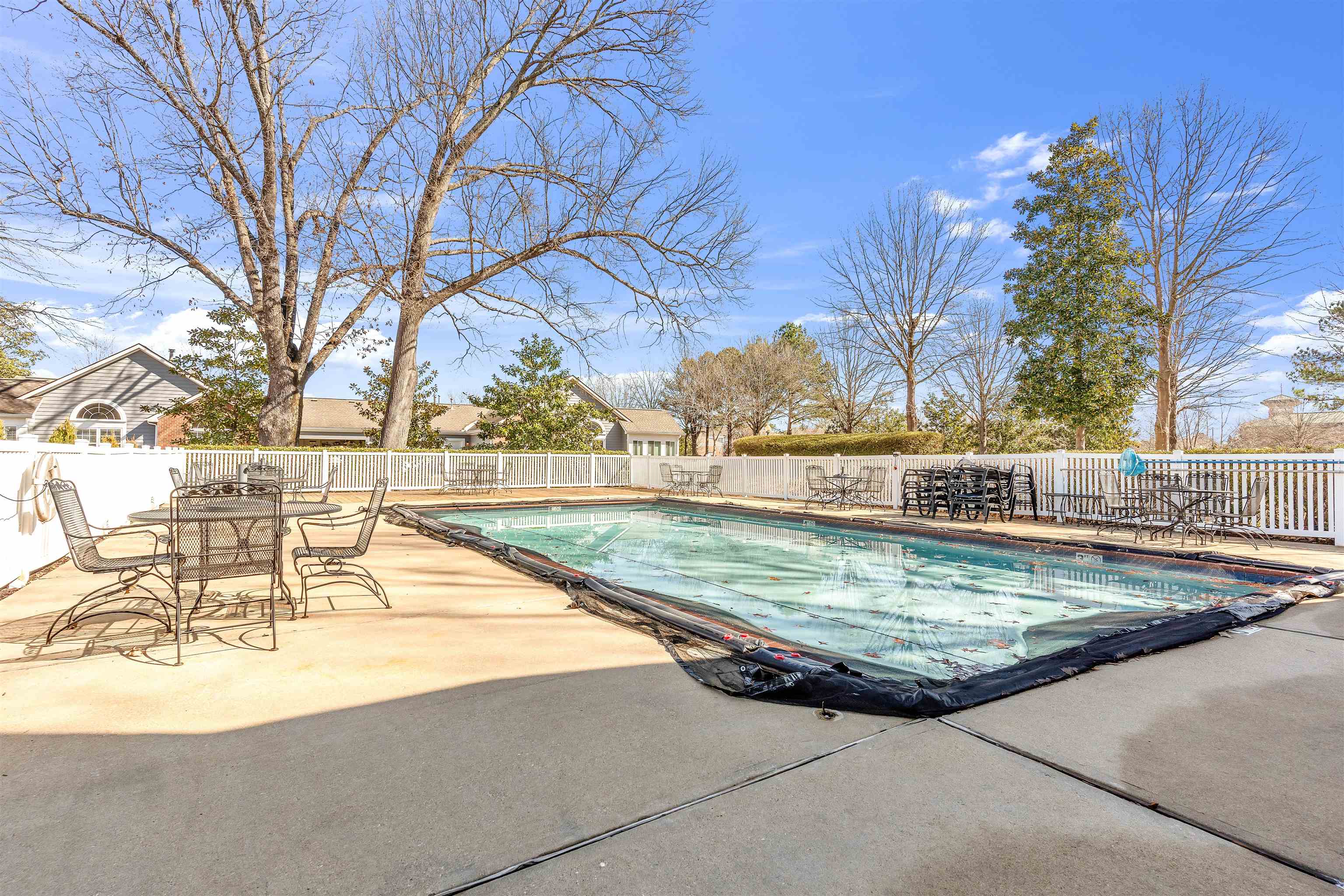 1213 Oak Timber Circle, Unit 25 Collierville, TN 38017 - Photo 22 of 25 View of pool with a fenced in pool, a patio area, and fence