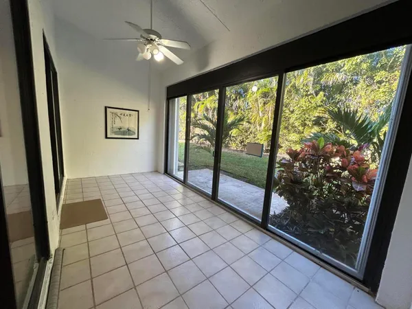 a view of a room with window