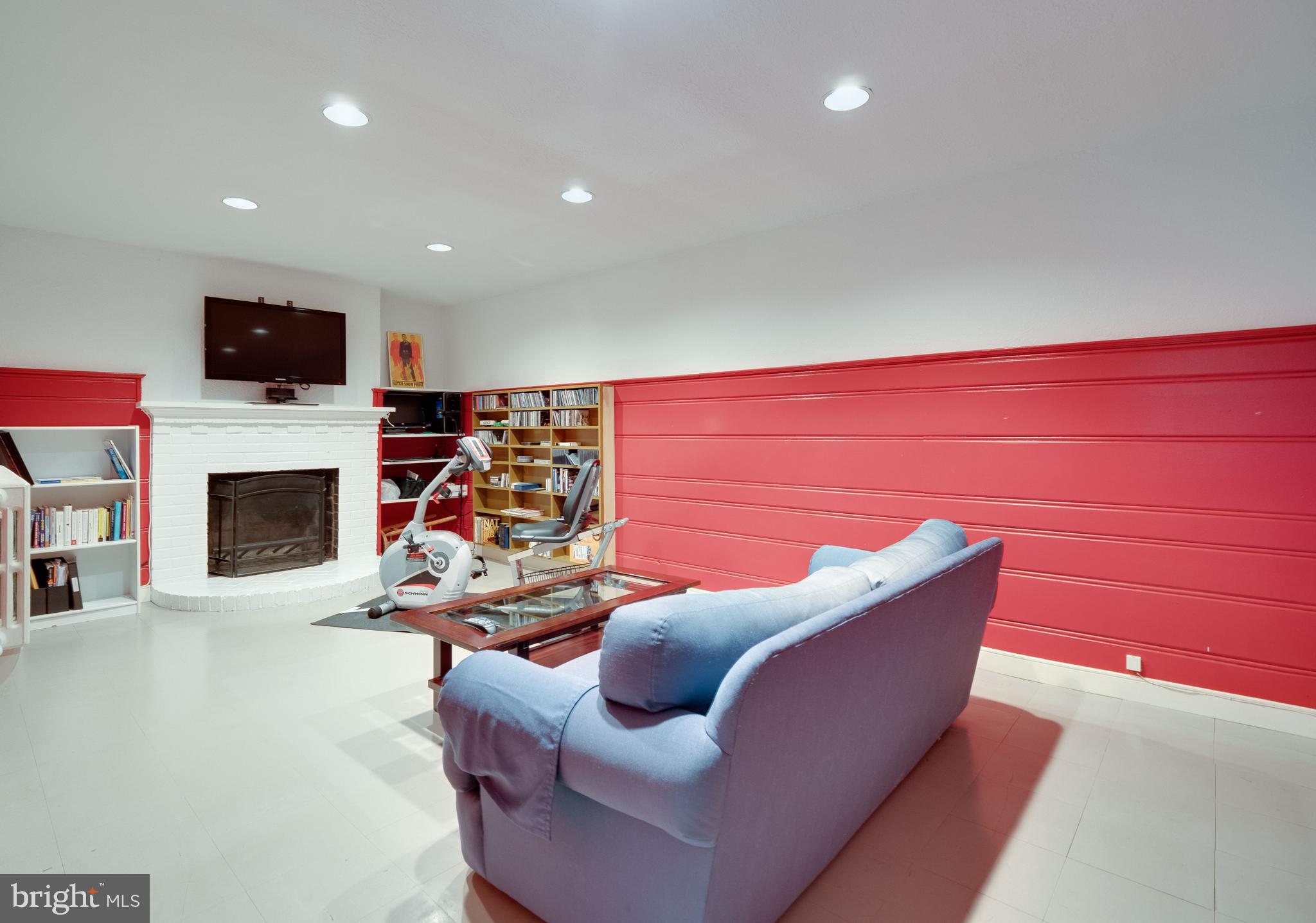 3820 Chesterbrook Road Arlington, VA 22207 - Photo 29 of 43 Lower level recreation room