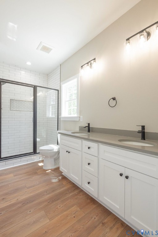 5200 Three Chopt Road Louisa, VA 23093 - Photo 21 of 47 a spacious bathroom with a granite countertop sink mirror and