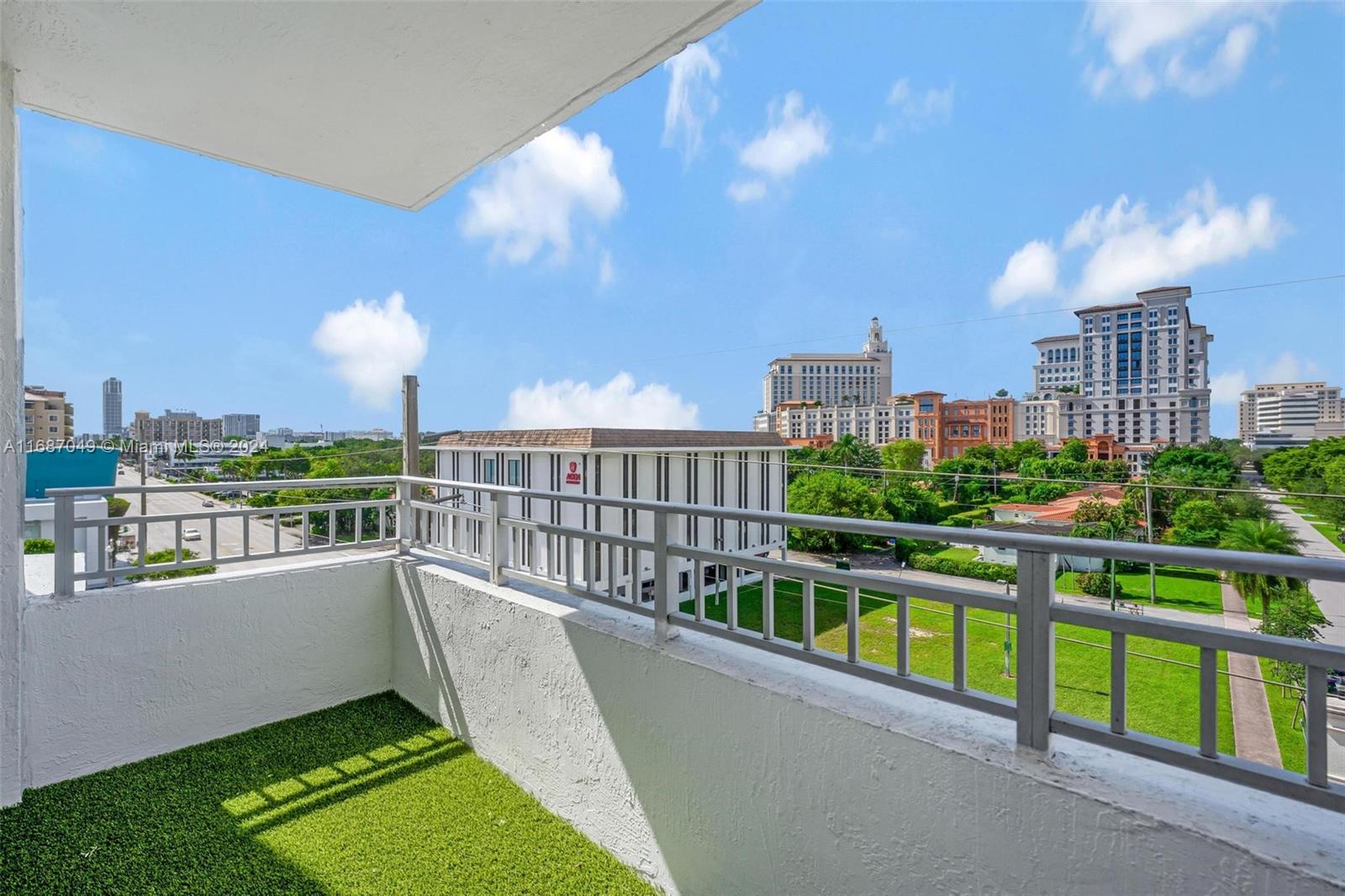 2351 Douglas Road, Unit 504 Miami, FL 33145 - Photo 35 of 41 a view of a balcony with city view