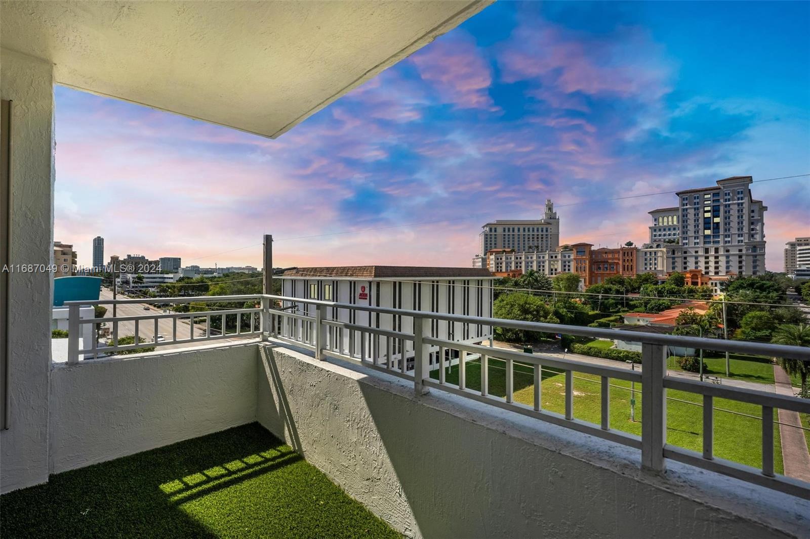 2351 Douglas Road, Unit 504 Miami, FL 33145 - Photo 37 of 41 a view of a city from a balcony
