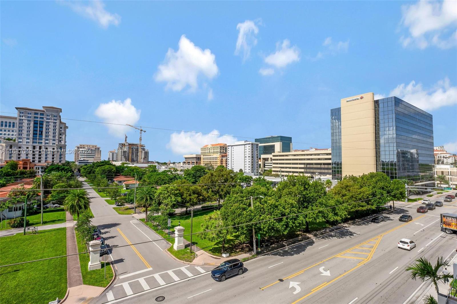 2351 Douglas Road, Unit 504 Miami, FL 33145 - Photo 40 of 41 a view of a city with tall buildings