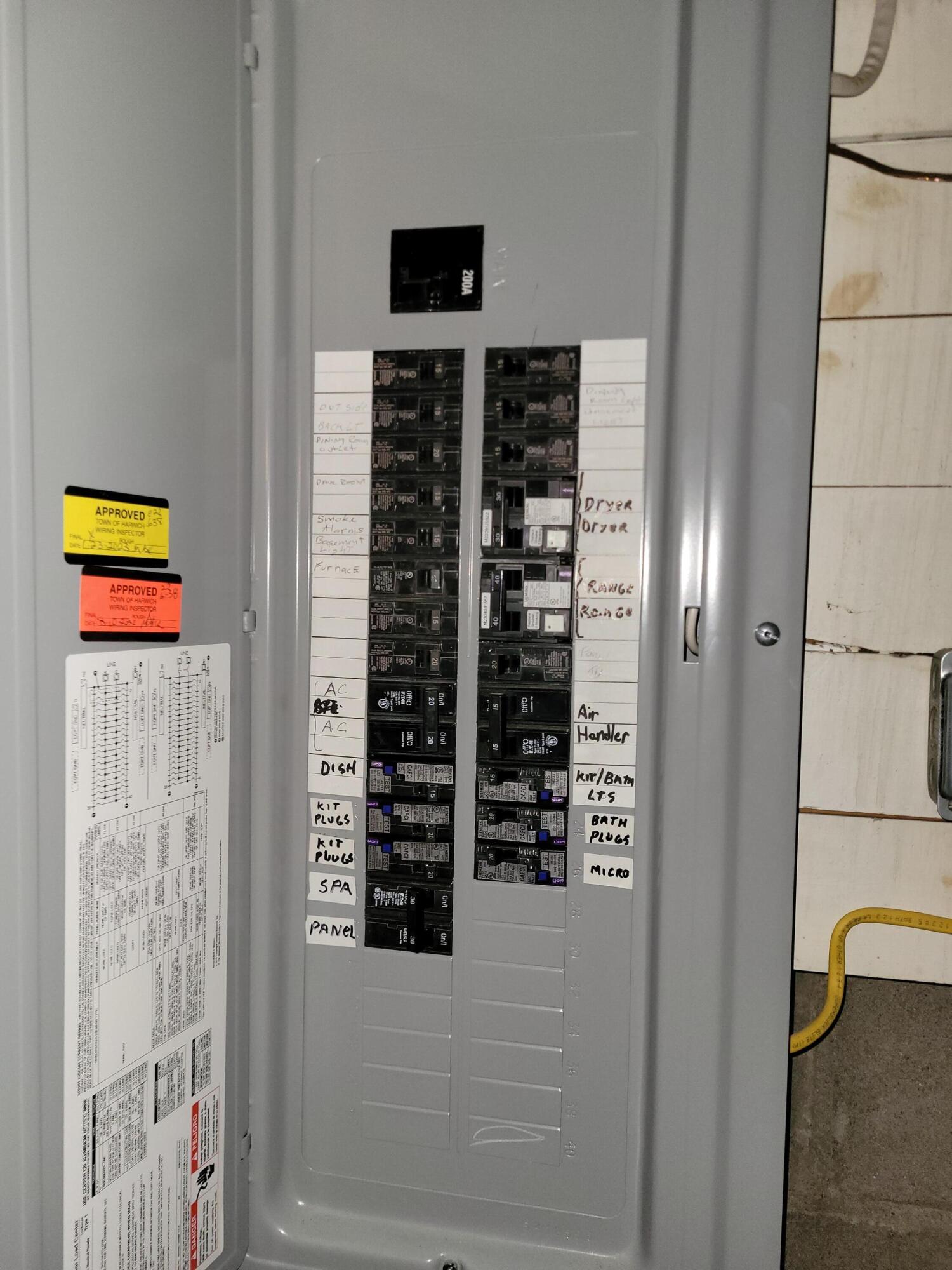66 Earle Road West Harwich, MA 02671 - Photo 37 of 54 Electrical panel