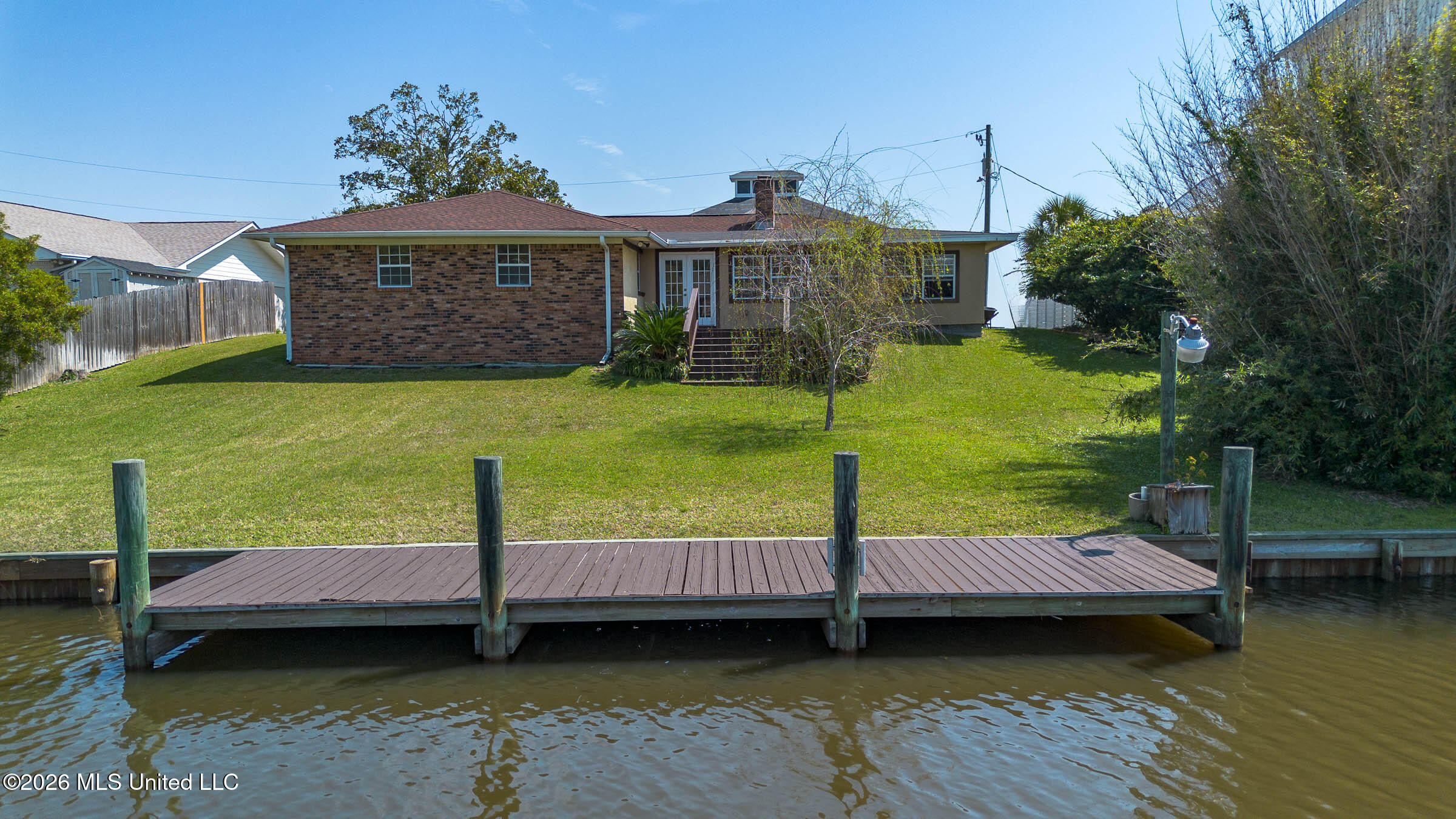 5809 David Davis Place Ocean Springs, MS 39564 - Photo 13 of 33 Waterfront Backyard