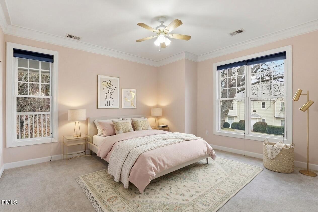 1301 Durlain Drive, Unit 208 Raleigh, NC 27614 - Photo 21 of 31 Virtual Staging Master Bedroom