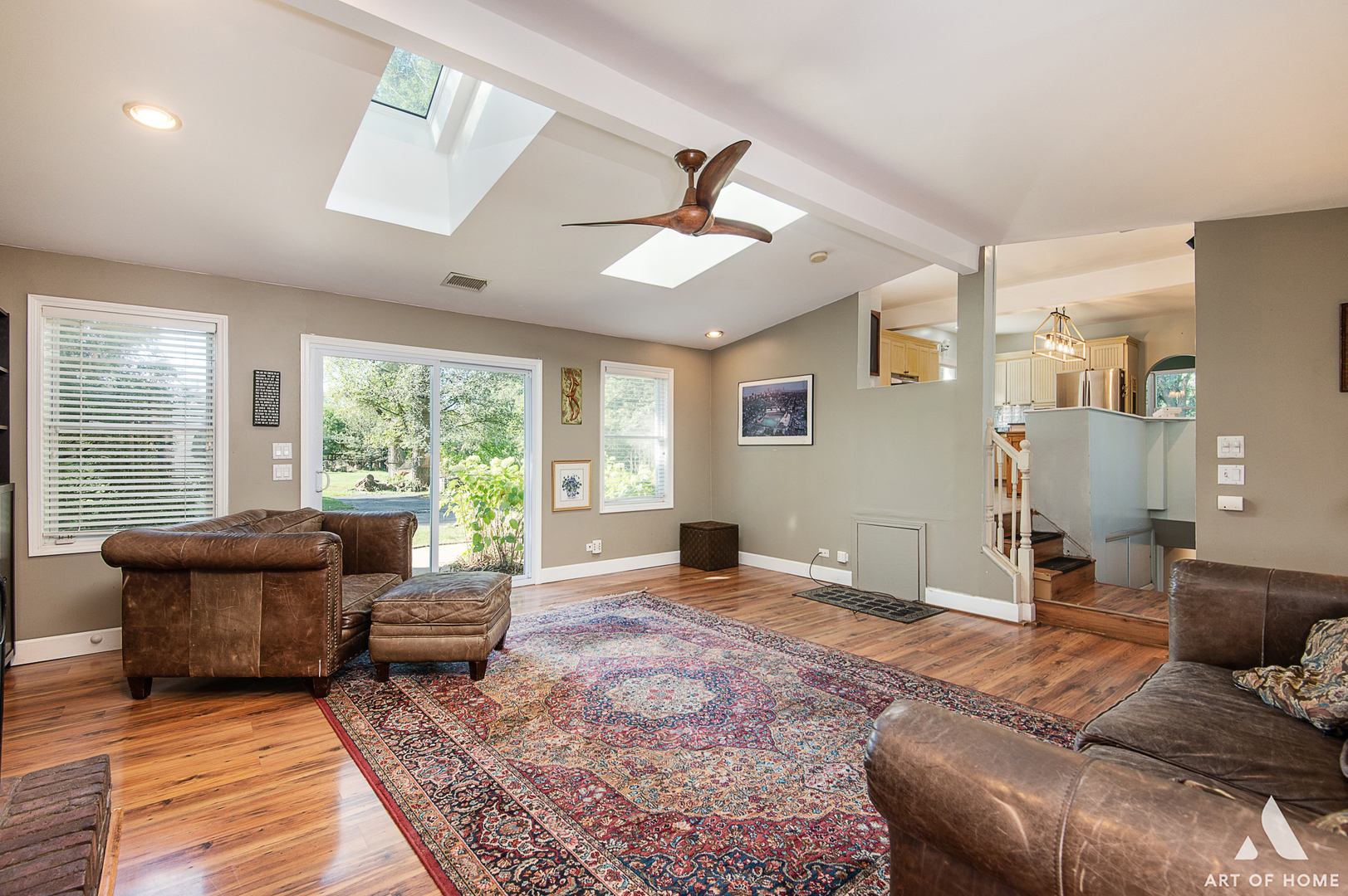 8813 Wolf Road Burr Ridge, IL 60527 - Photo 7 of 34 a living room with furniture and a large window