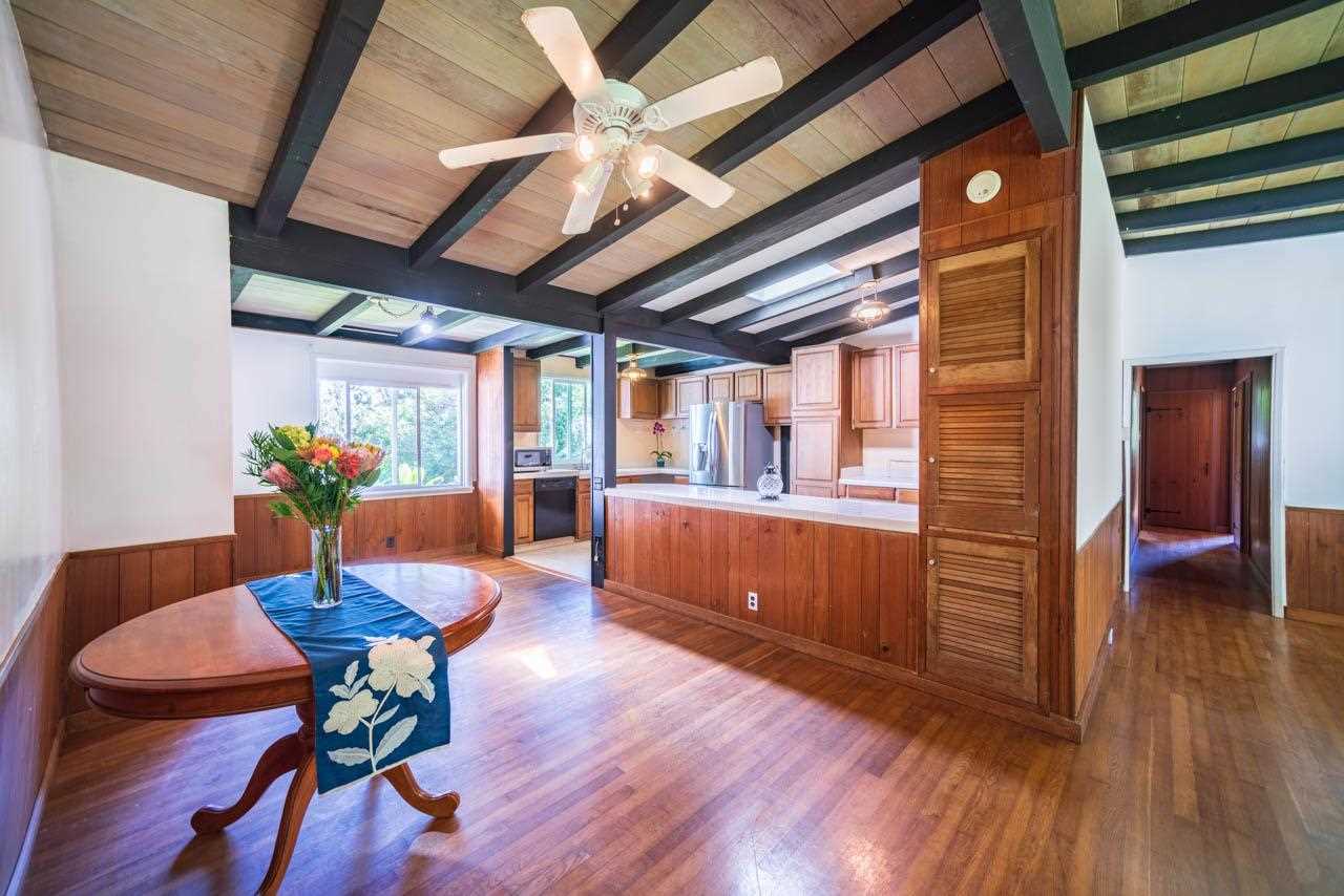 373 Ulumalu Road Haiku, HI 96708 - Photo 6 of 30 a living room with furniture and wooden floors