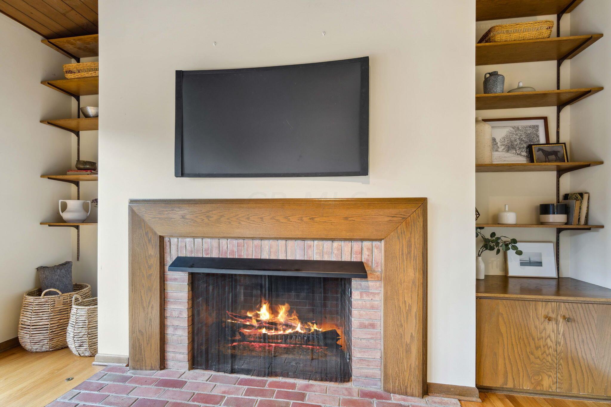 2474 Buckley Road Columbus, OH 43220 - Photo 16 of 73 Fireplace