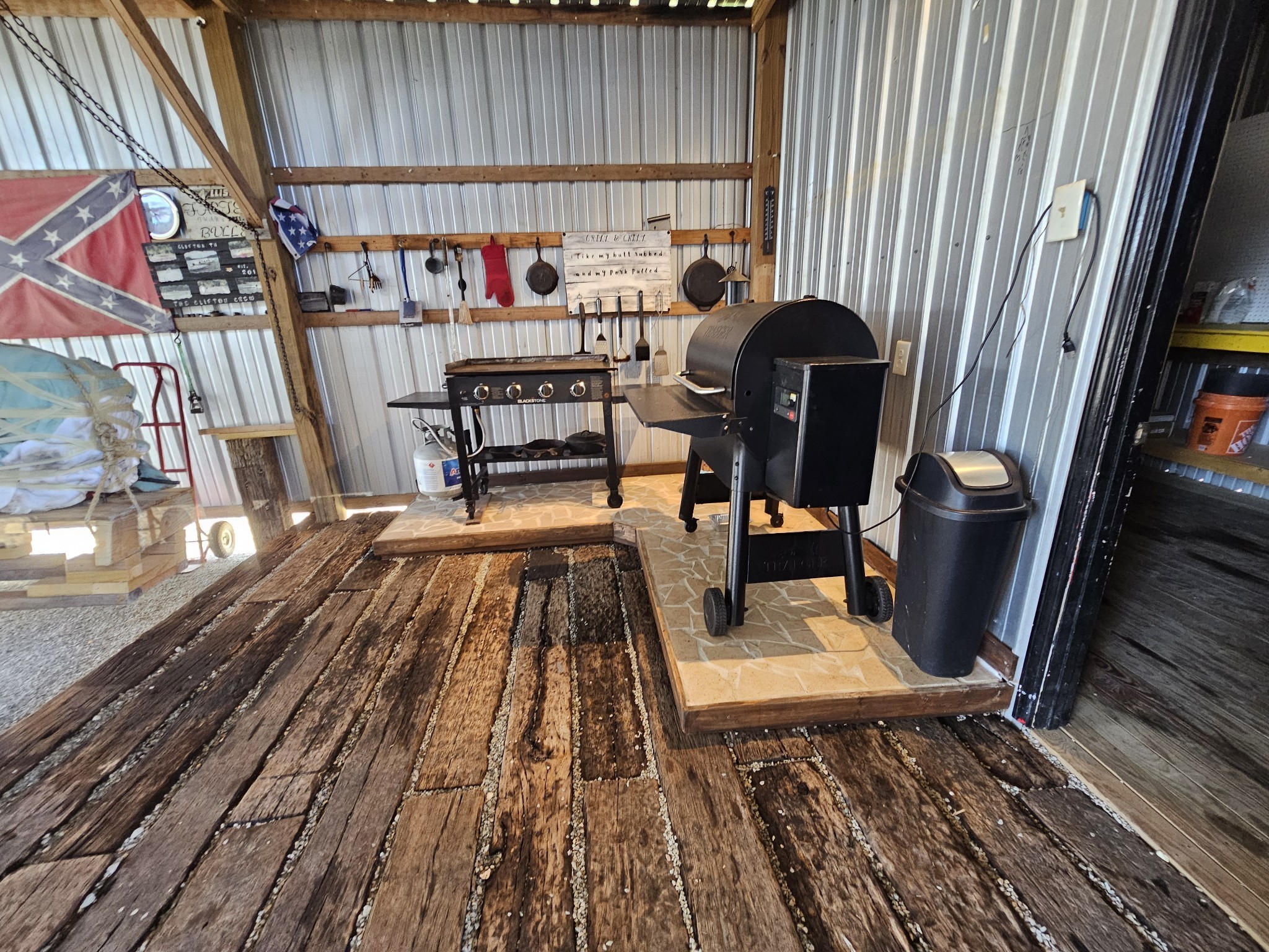 1008 WC PICKETT Road Clifton, TN 38425 - Photo 20 of 57 a view of a chairs in wooden floor