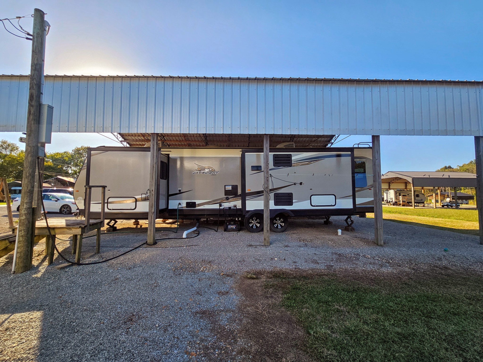 1008 WC PICKETT Road Clifton, TN 38425 - Photo 39 of 57 an outdoor view with patio