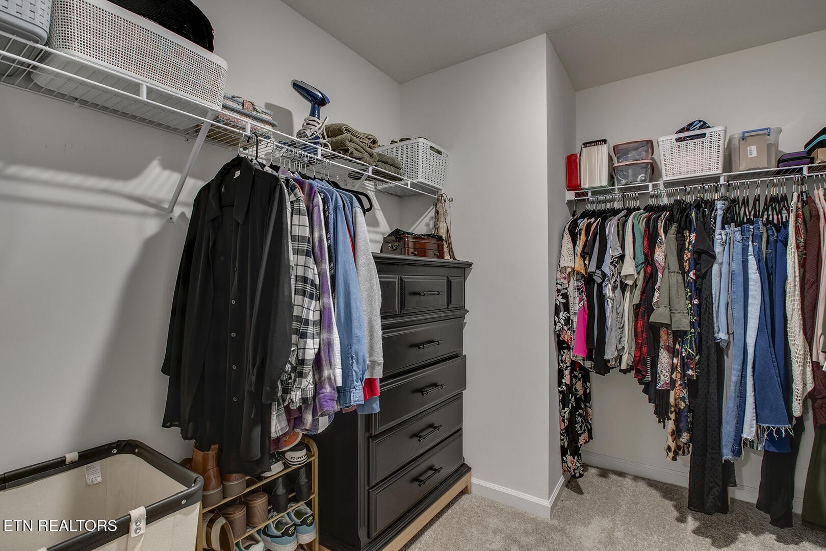 7519 Game Bird Street Corryton, TN 37721 - Photo 22 of 50 a view of walk in closet with clothes and shoes