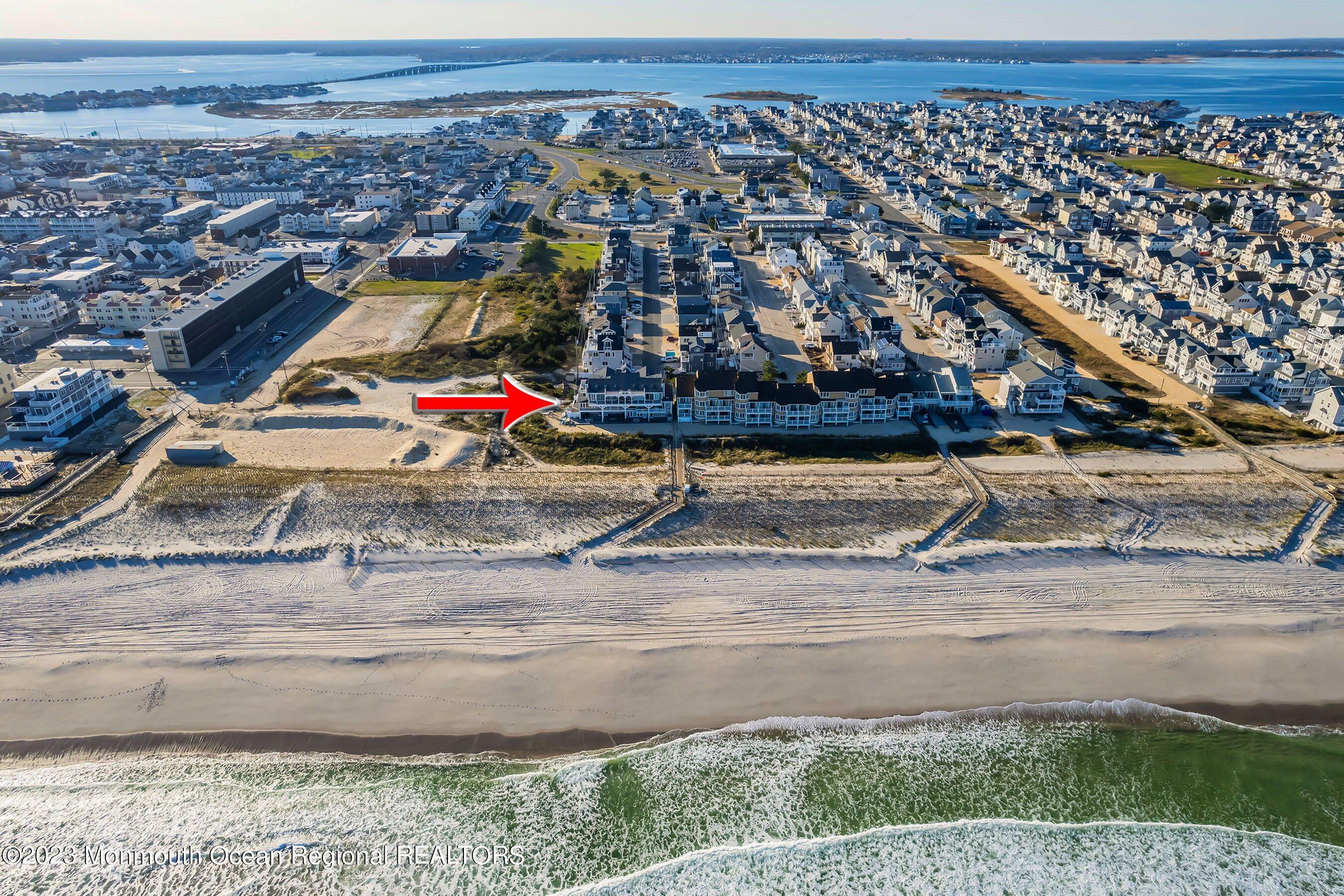 Drone View Oceanfront Condo