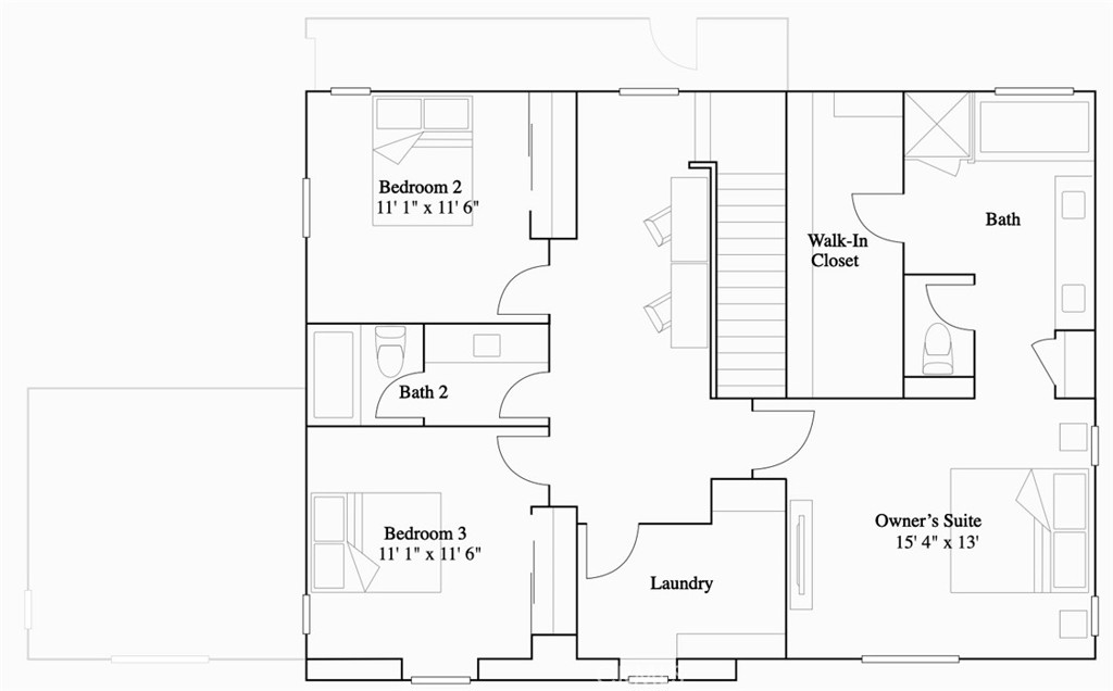 1750 Eagle Road Rialto, CA 92376 - Photo 27 of 27 Residence 2 - level 2 floorplan