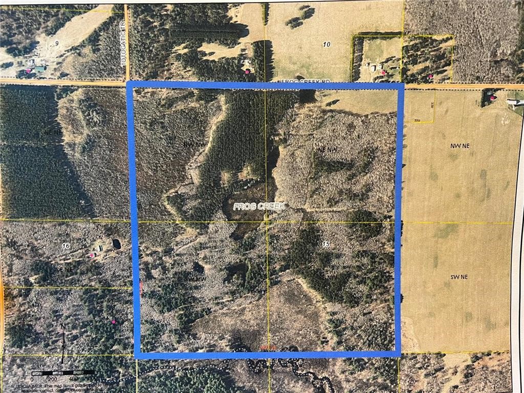 W37-xx Frog Creek Road Minong, WI 54859 - Photo 19 of 40 County GIS Aerial Map