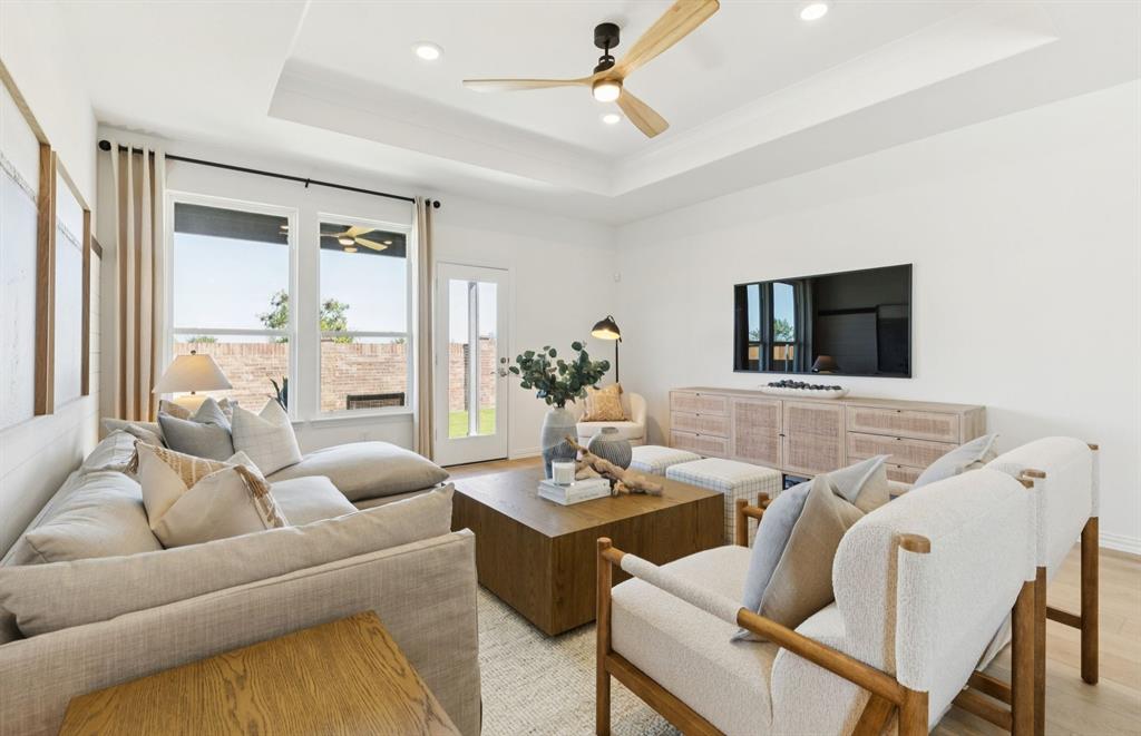 3321 Red Deer Road Denton, TX 76208 - Photo 7 of 14 *Model Representation - Open concept throughout main living areas
