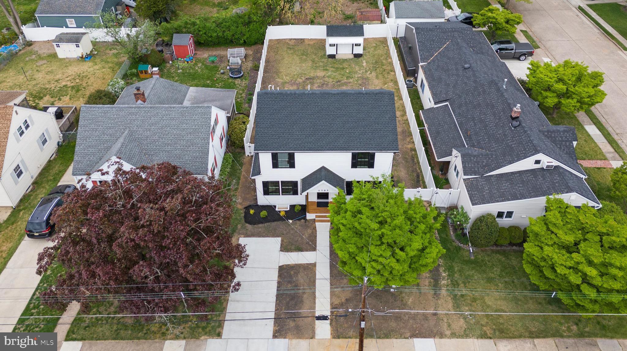 1505 Chestnut Avenue Haddon Heights, NJ 08035 - Photo 32 of 38 an aerial view of a house