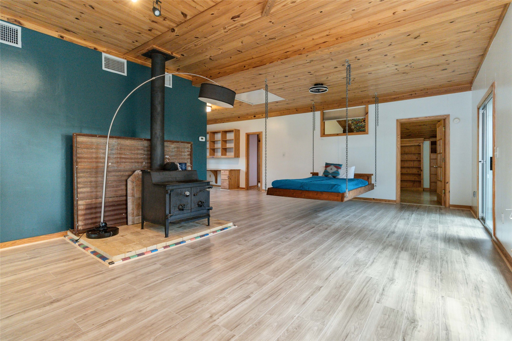 180 Ironstone Road Smithville, TX 78957 - Photo 16 of 37 a view of a room with wooden floor