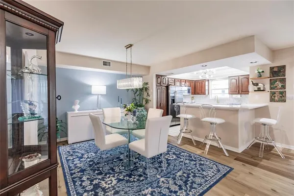 a living room with a couch and a coffee table