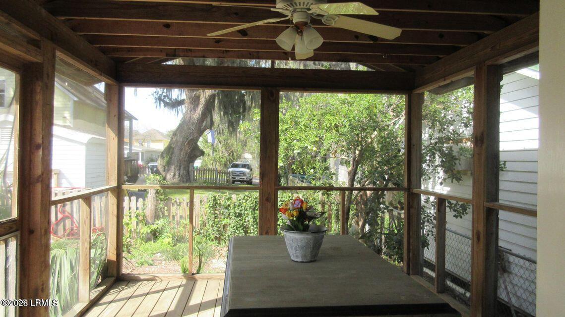 906 10th Street, Unit B Port Royal, SC 29935 - Photo 13 of 18 Screened Porch.