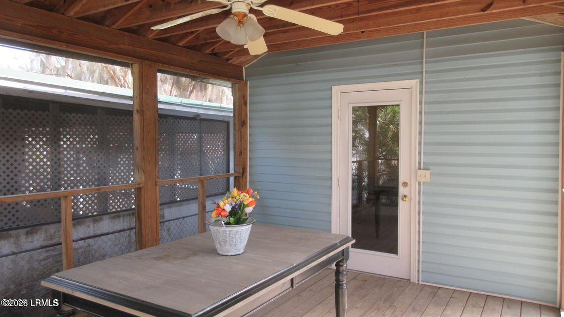 906 10th Street, Unit B Port Royal, SC 29935 - Photo 14 of 18 Screened Porch