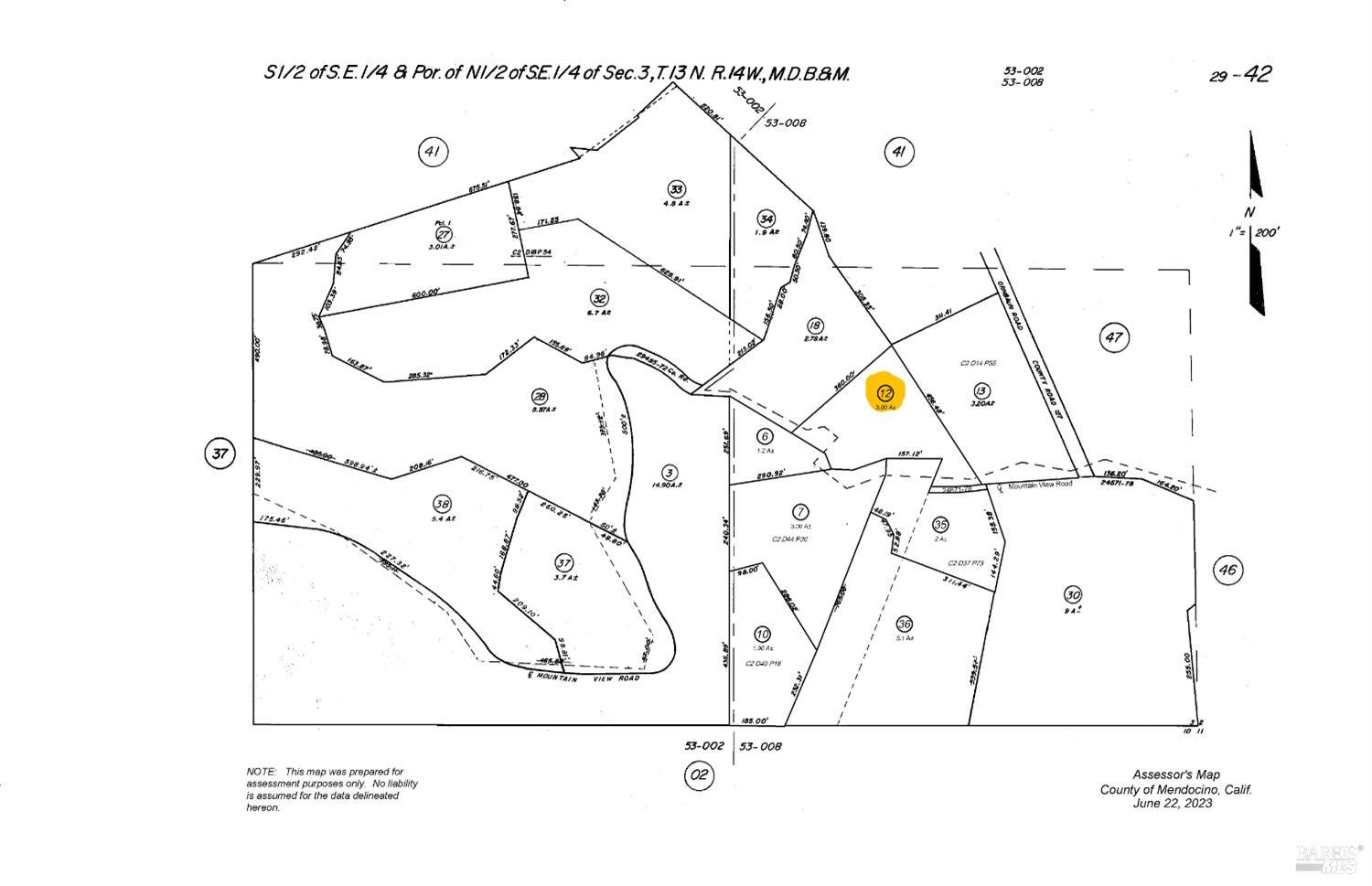 13560 Ornbaun Road Boonville, CA 95415 - Photo 8 of 9 Legal Block ID/Lot#: /12