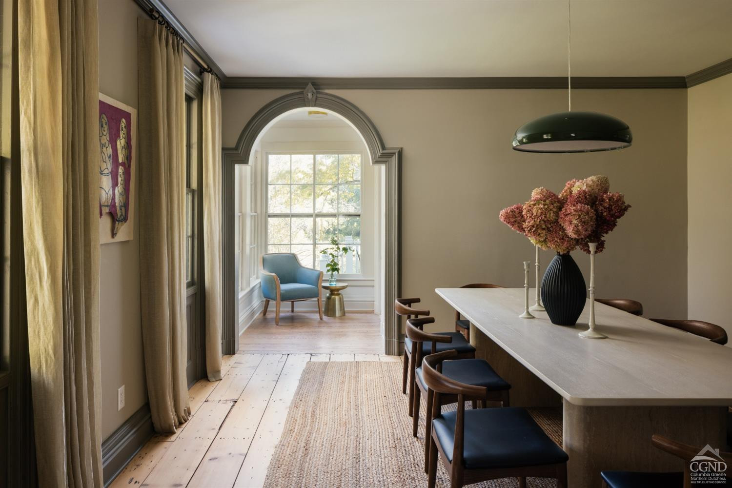 730 Ackert Hook Road Rhinebeck, NY 12572 - Photo 8 of 45 a living room with furniture and wooden floor