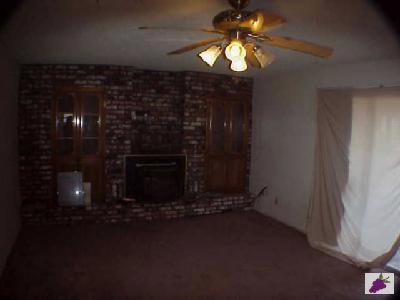 15679 Mark Road Madera, CA 93636 - Photo 3 of 6 Livingroom with firplace and built-in cabinets.