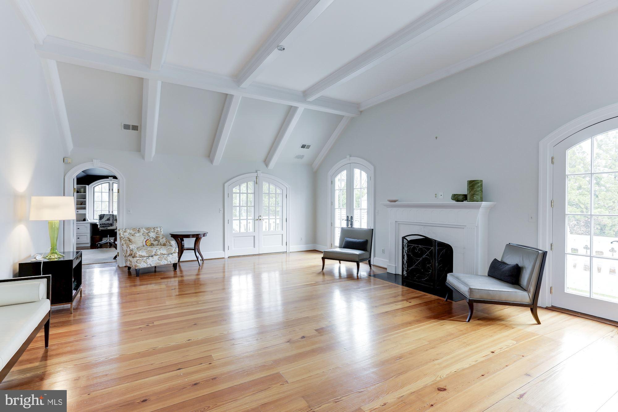 1319 Calder Road McLean, VA 22101 - Photo 27 of 55 a living room with furniture and a fireplace