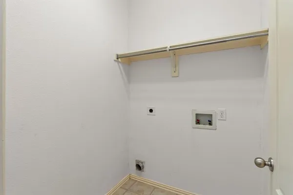 a view of a small space