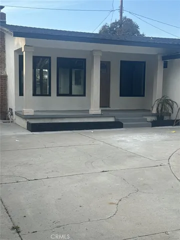 a view of front door