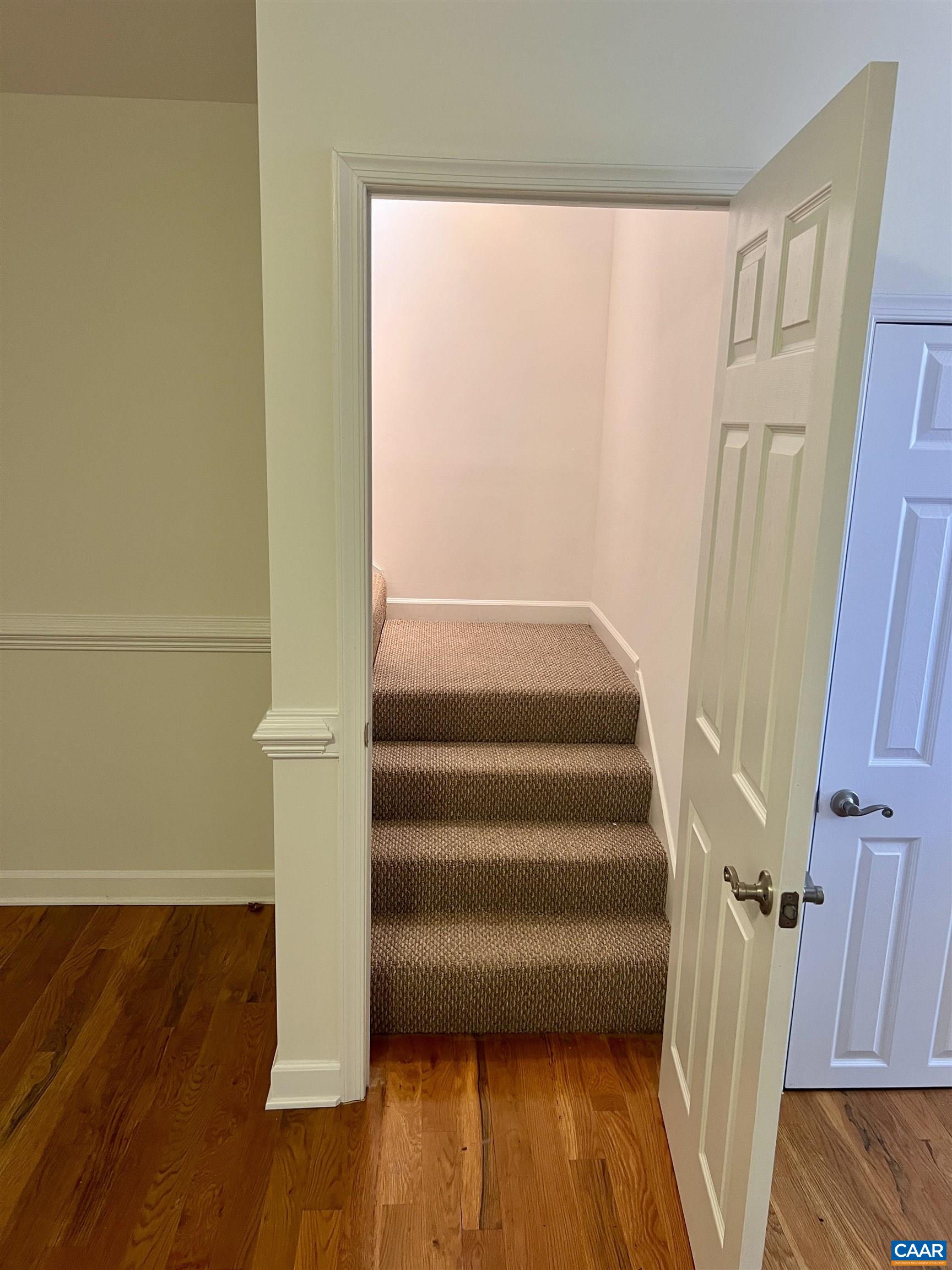 651 Kents Mill Road Louisa, VA 23093 - Photo 34 of 55 a view of staircase with white walls and a window