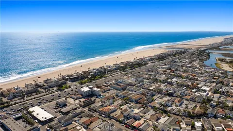 a view of beach and ocean