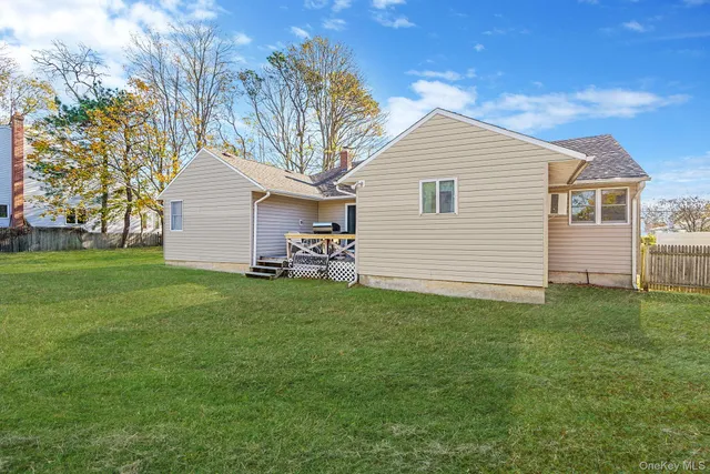 a view of a backyard with a garden