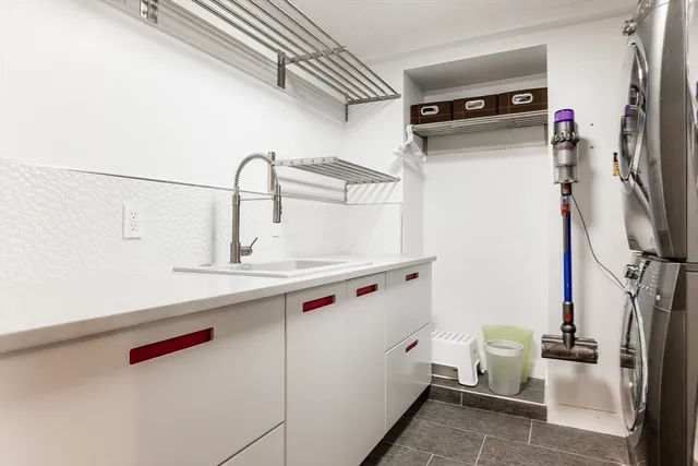 a view of storage and utility room