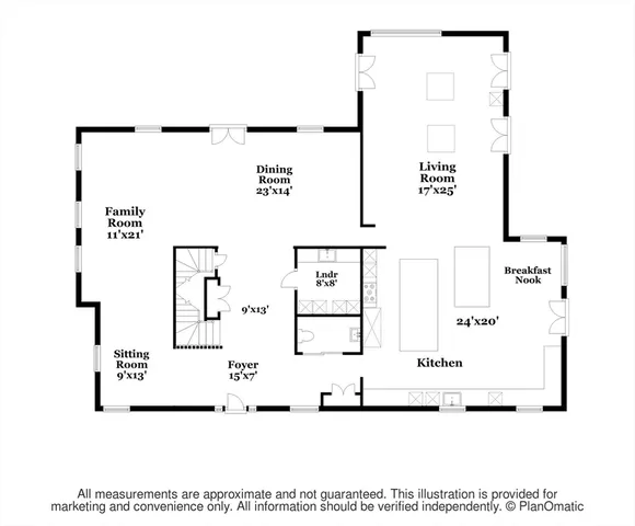 a picture of a floor plan