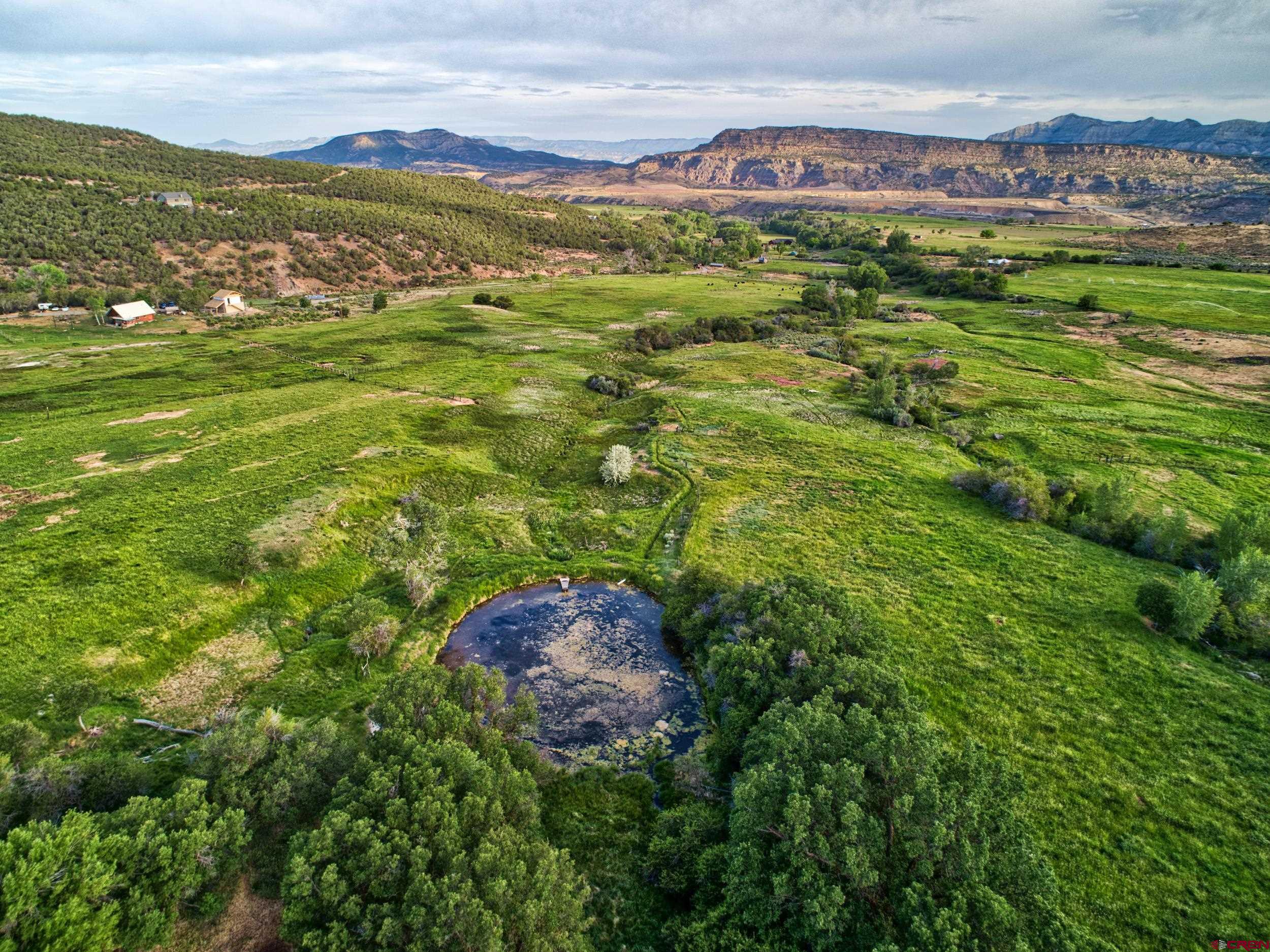 51804 KE Road Mesa, CO 81643 - Photo 5 of 29 a view of a lush green hillside and houses