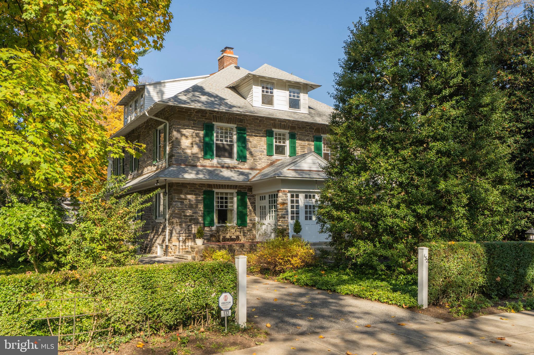 132 St Georges Road Ardmore, PA 19003 - Photo 3 of 87 a front view of a house with a yard