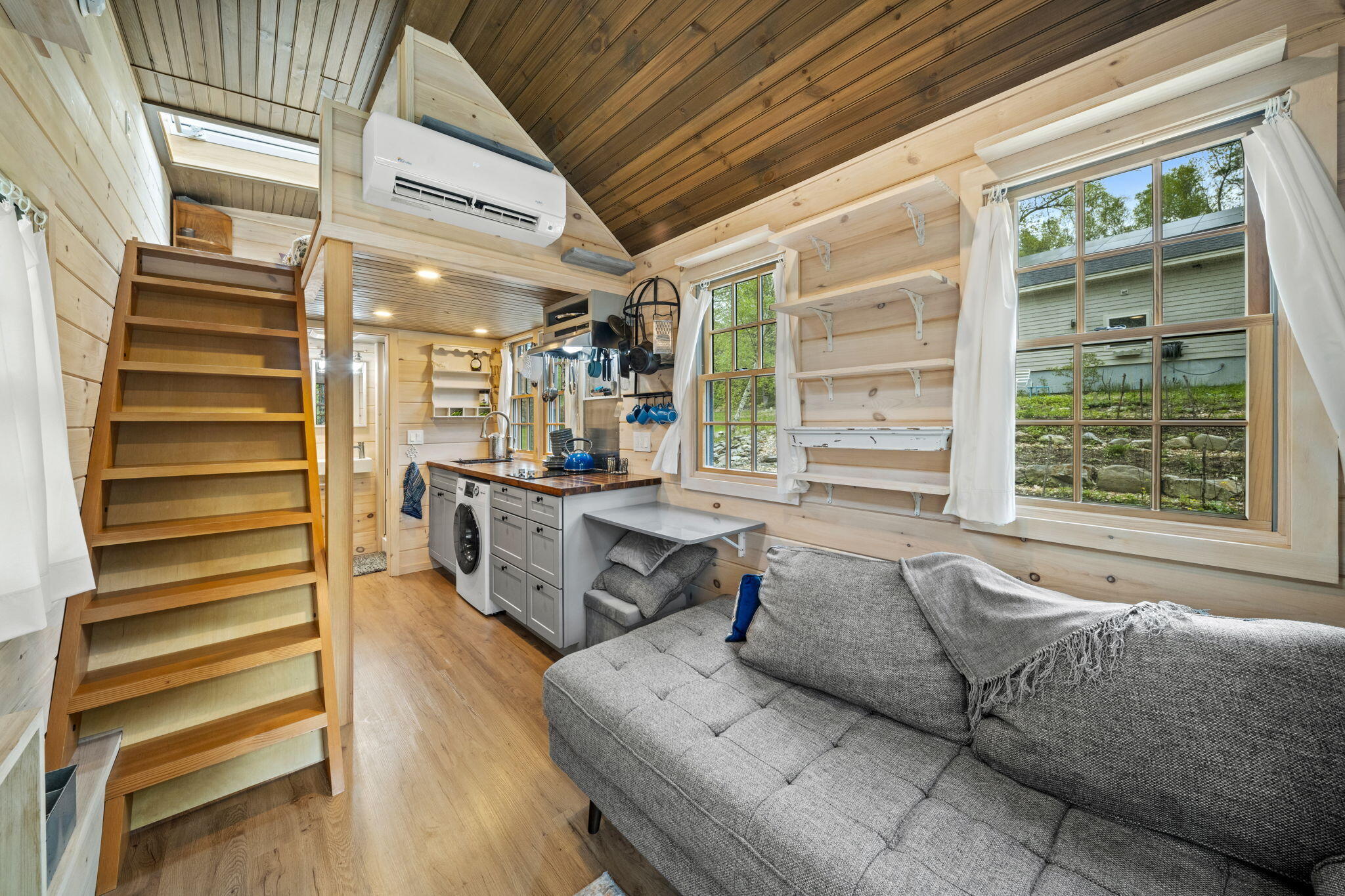 1773 Hudson Road Hudson, ME 04449 - Photo 4 of 61 Interior of Tiny Home - Living Space