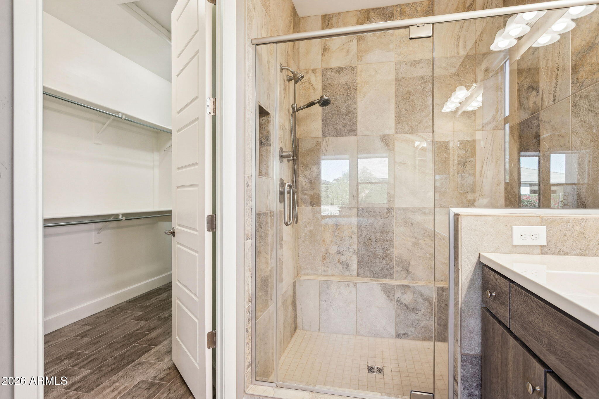 17660 East Fort Verde Road Rio Verde, AZ 85263 - Photo 24 of 56 a bathroom with a shower and a sink