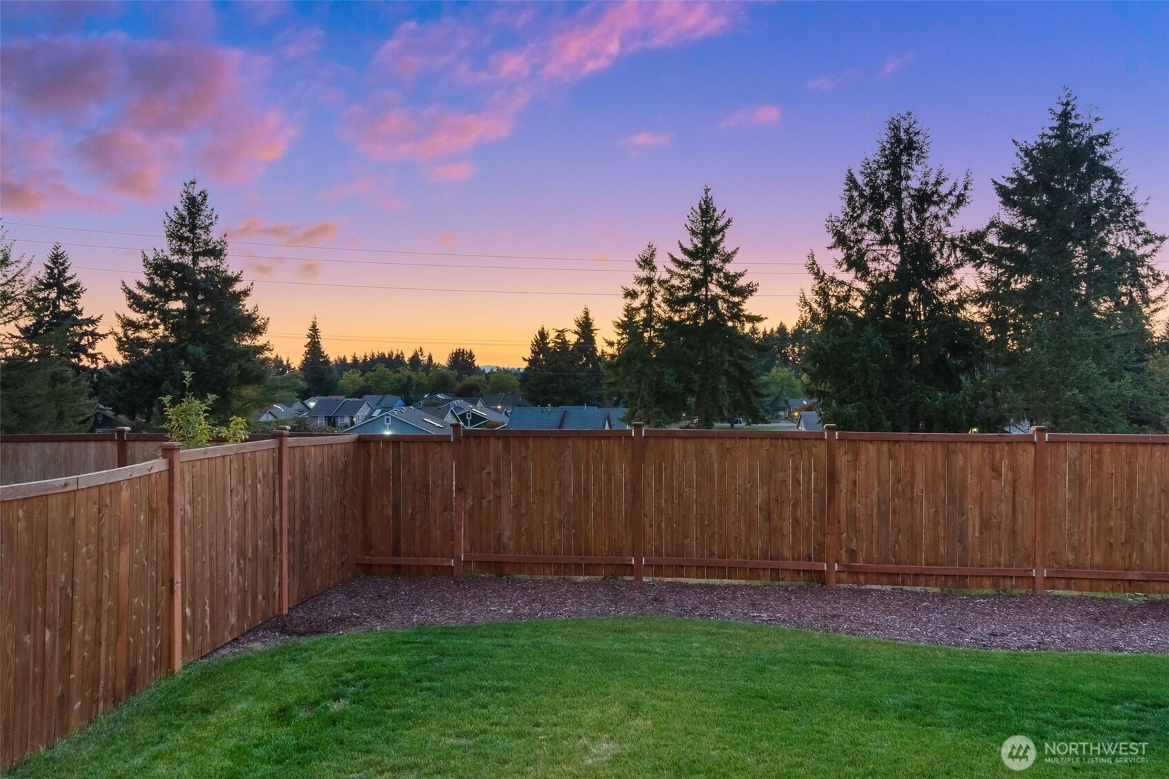 637 Maggee Street Southeast Lacey, WA 98513 - Photo 27 of 34 a backyard of a house with lots of green space