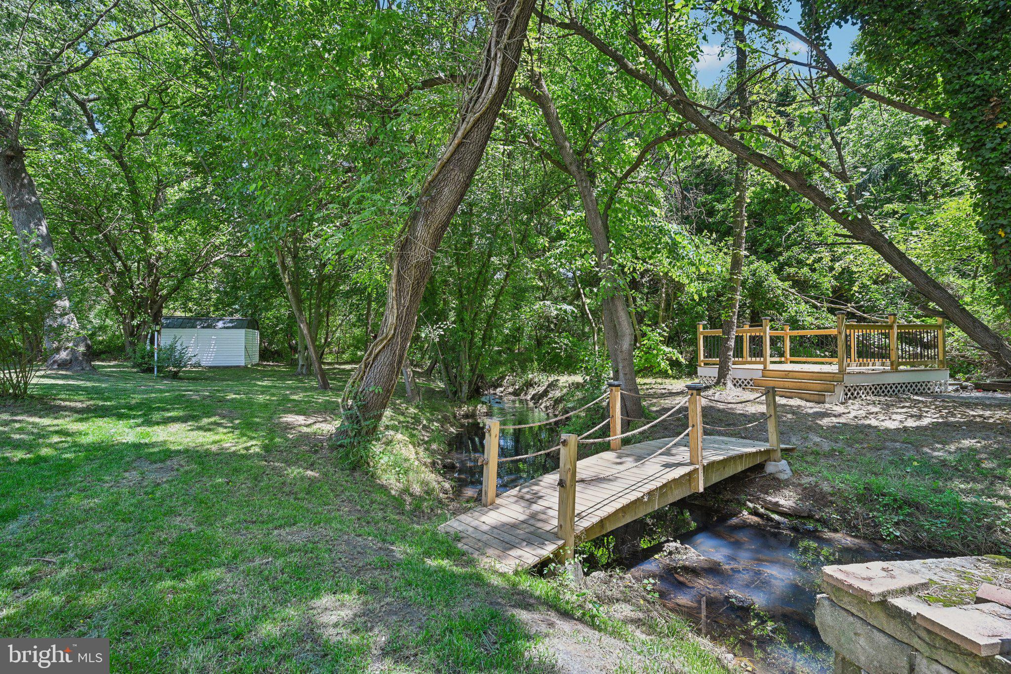 398 Friendship Road Clarksboro, NJ 08020 - Photo 7 of 50 Bridge Over Stream To Deck #2