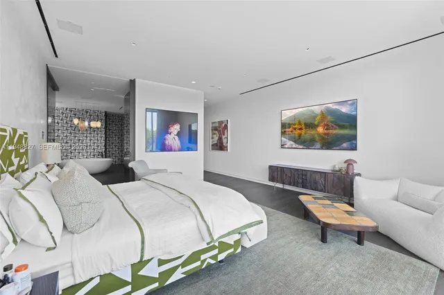 a view of a lake from a balcony