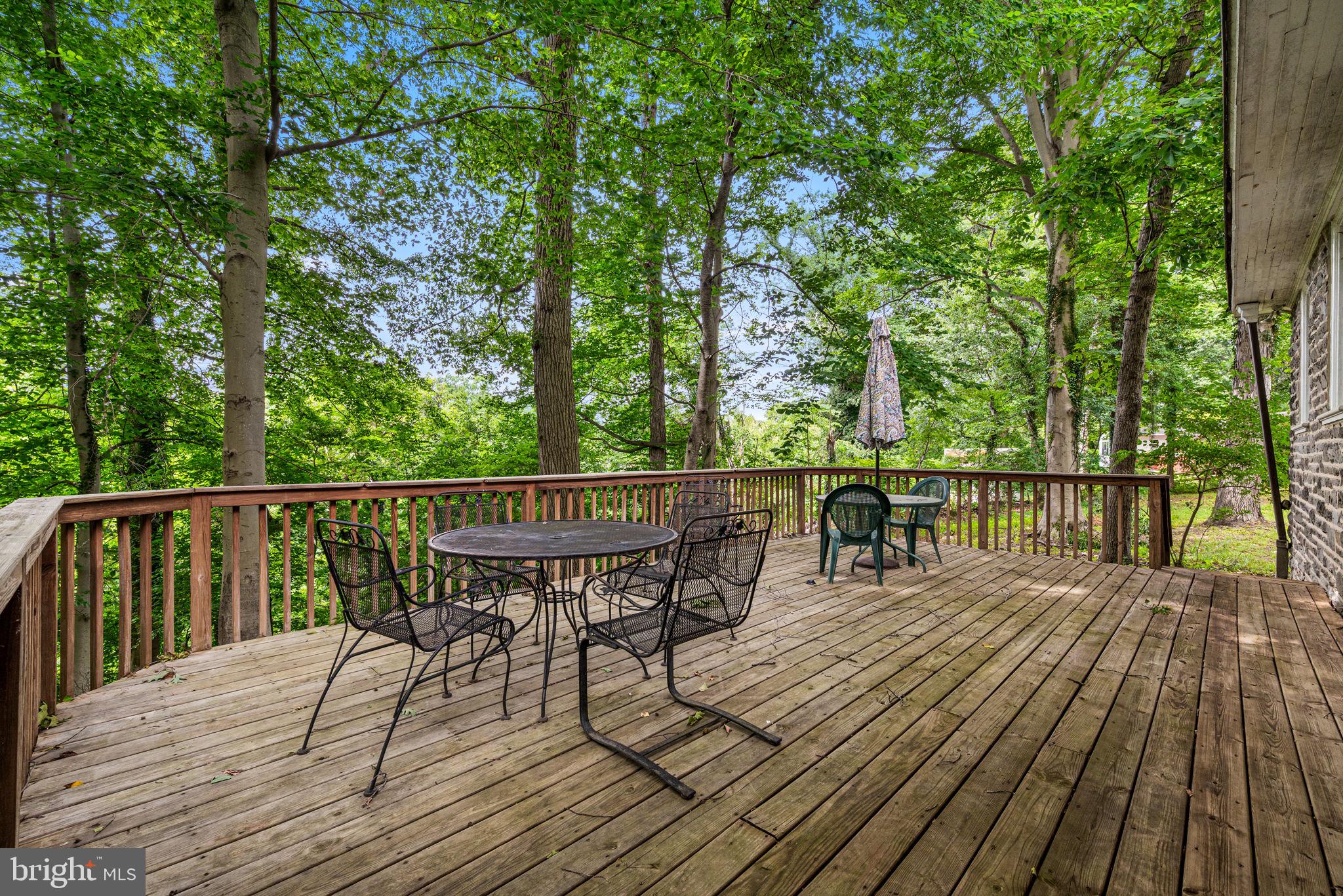 1018 Beech Road Wallingford, PA 19086 - Photo 62 of 80 Deck off the back of Carriage House