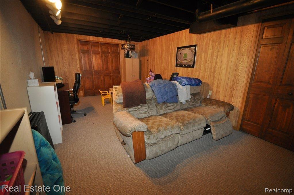 1649 Ridgecrest Rochester, MI 48306 - Photo 23 of 30 Finished Basement