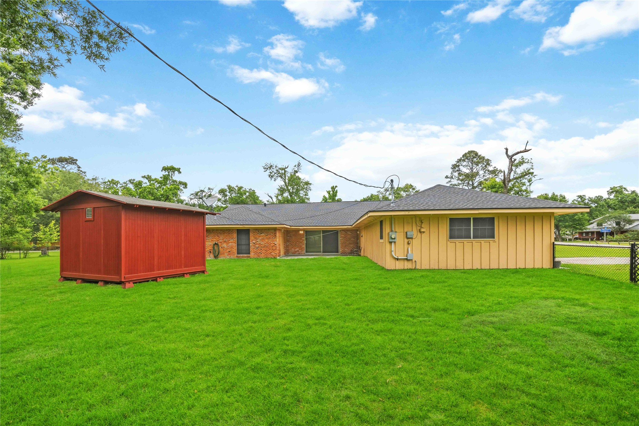 435 Rolling Wood Road Baytown, TX 77520 - Photo 27 of 29 Looking forward to play time with the children in the large backyard