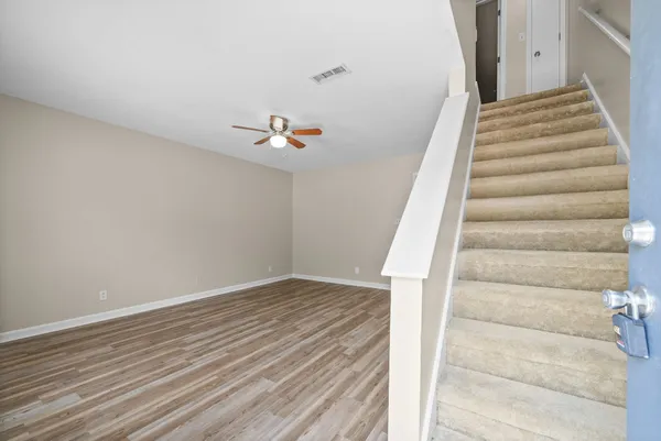 wooden floor in an empty room