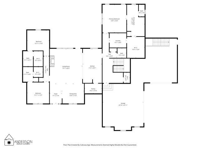 886 North 300th East Spring City, UT 84662 - Photo 38 of 40 Main floor layout